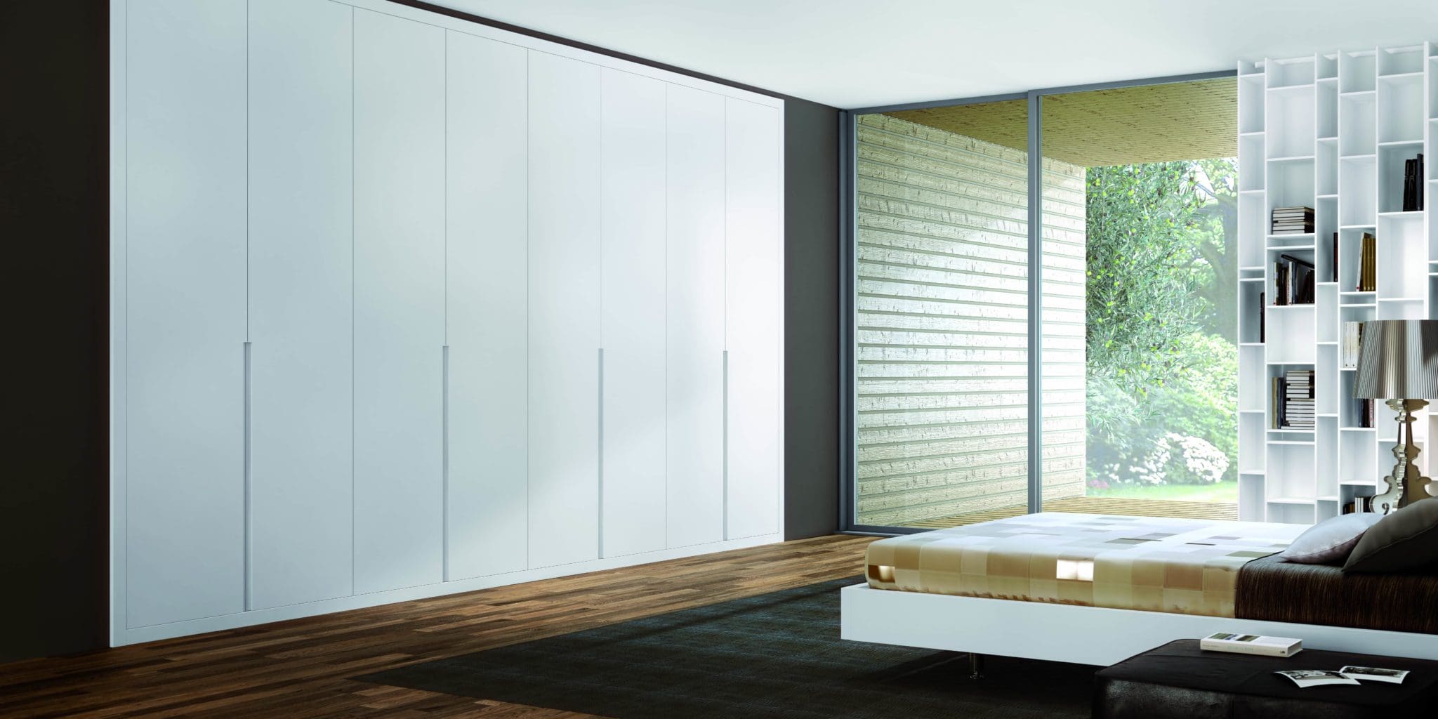 Noce | Armarios y vestidores a medida en Madrid con puertas abatibles