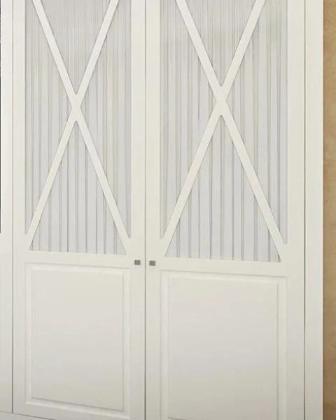 armario de puertas abatibles sofisticado noce